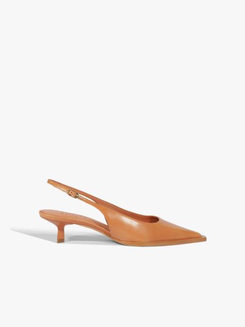 SCHUTZ Daria Sling Leather Pump
