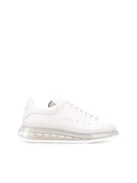 oversized leather sneaker