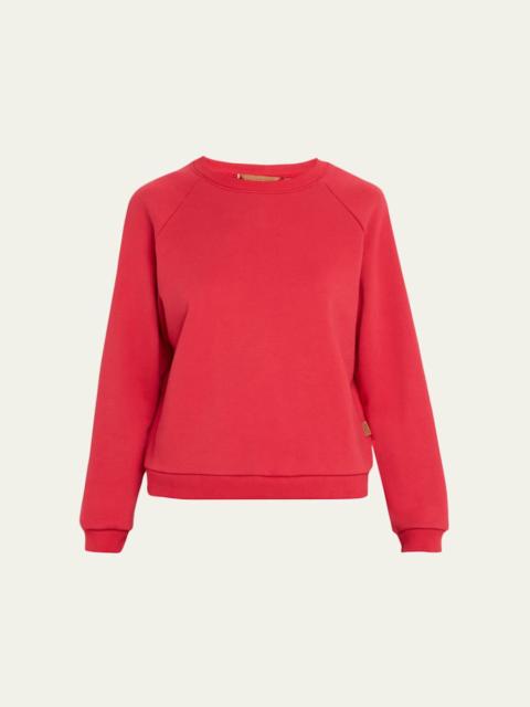 JAMIE HALLER The Daily Sweatshirt in Cotton