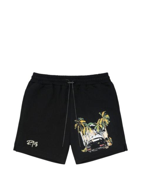 RTA Clyde printed shorts