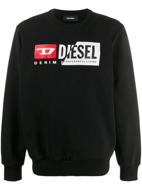 Diesel logo print sweatshirt
