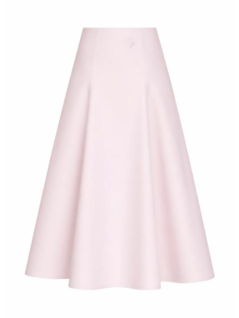 JACQUEMUS Pink The Triangle maxi flared skirt