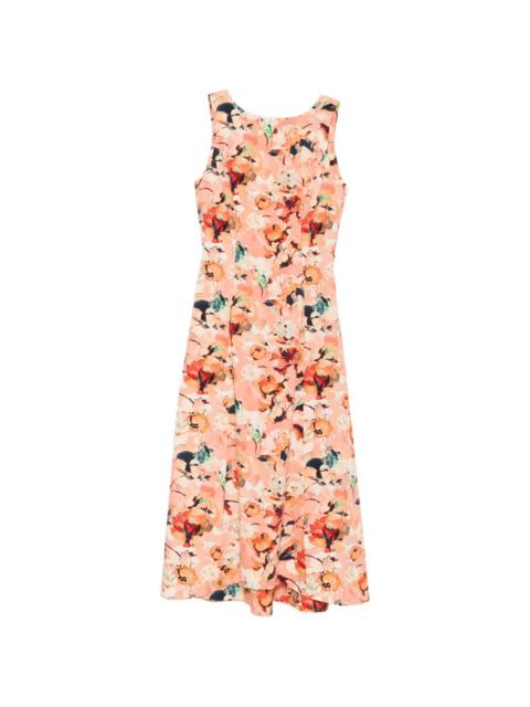 ULLA JOHNSON Georgia floral-print midi dress