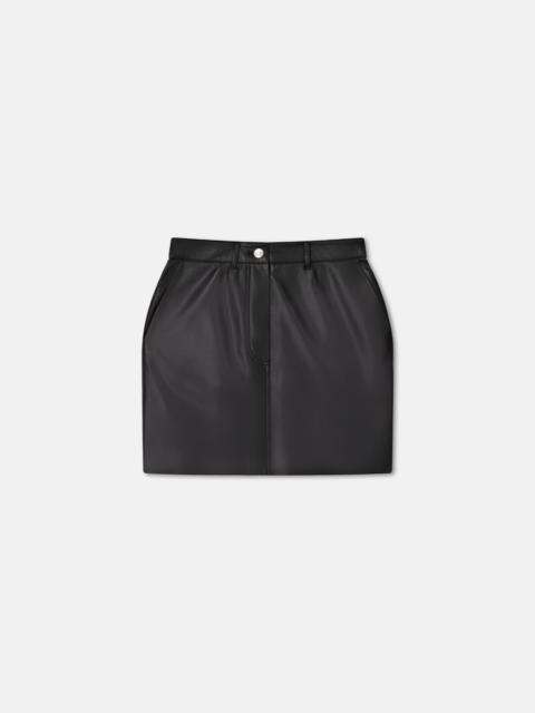 Nanushka Okobor™ Alt-Leather Mini Skirt