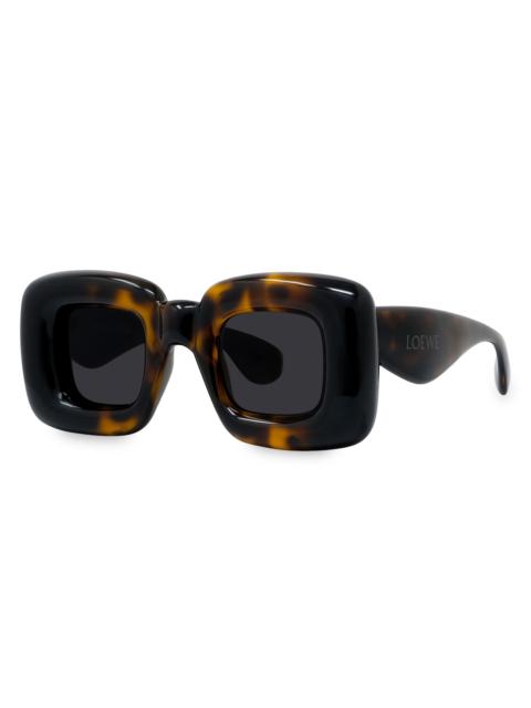 Loewe Tortoiseshell 팽창 된 선글라스