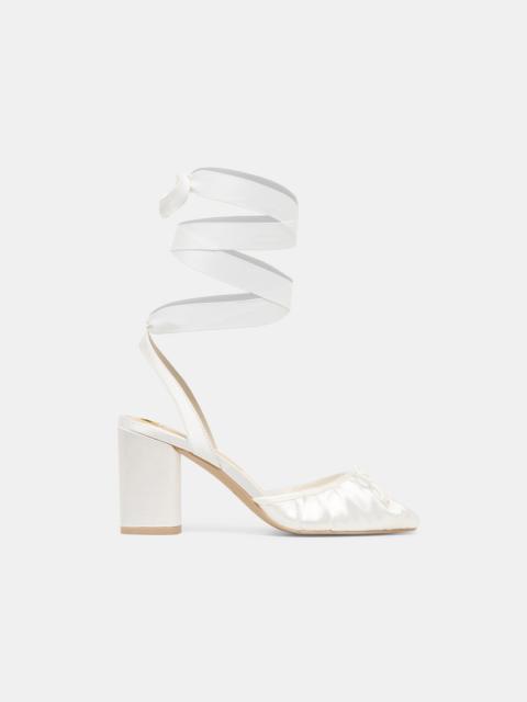 dolce vita TISHA HEELS TRUE WHITE SATIN