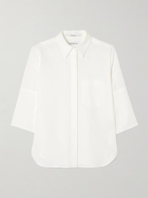 Another Tomorrow Linen Shirt