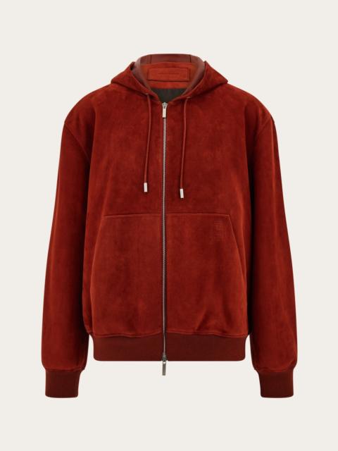 FERRAGAMO Suede blouson