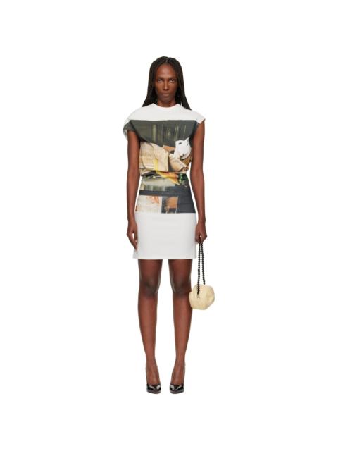 ISSEY MIYAKE Multicolor Street View Minidress