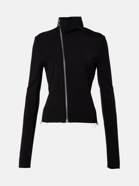 Rick Owens Gary cropped wool-blend jacket