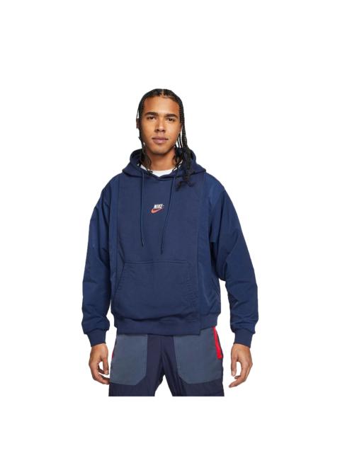 Nike Nike Sportswear Logo Hoodie 'Midnight Navy' DD5700-410