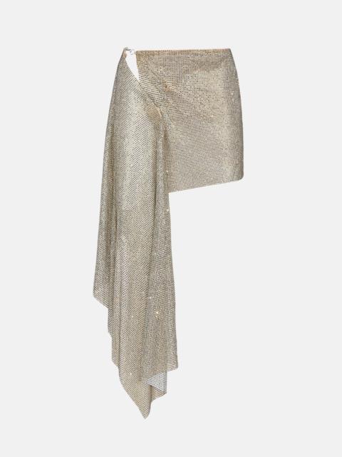 POSTER GIRL RHINESTONED MARJAN SKIRT LONG ISLAND