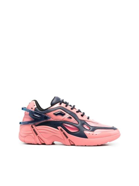 Raf Simons multi-panel lace-up sneakers