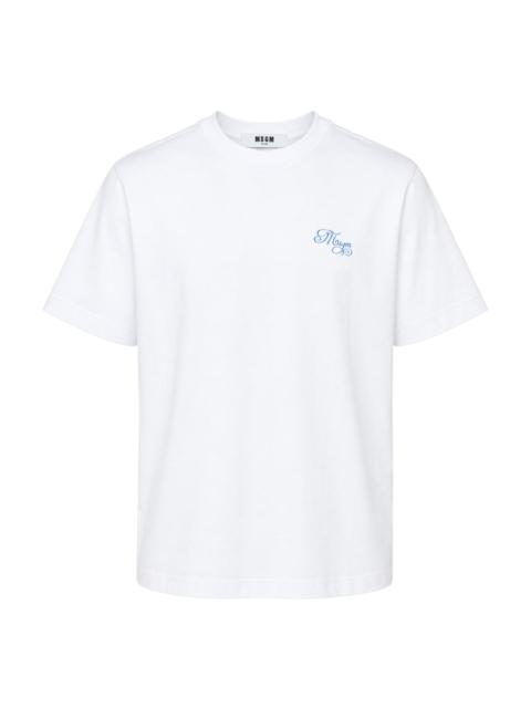 MSGM Back Banner T-Shirt