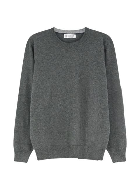 Brunello Cucinelli Brunello Cucinelli Crewneck Ribbed-trim Sweater