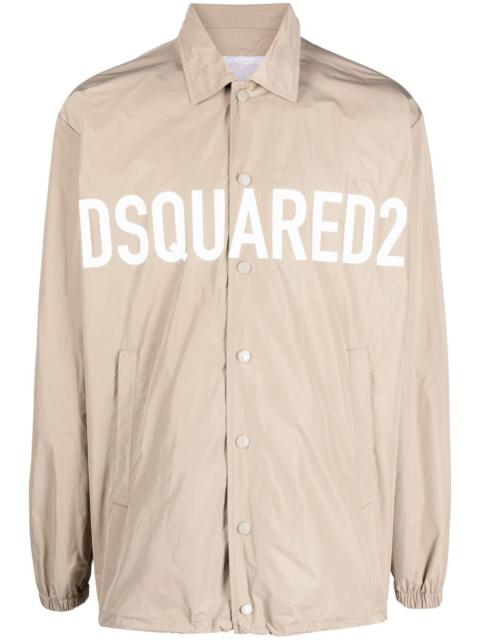 DSQUARED2 logo-print light jacket
