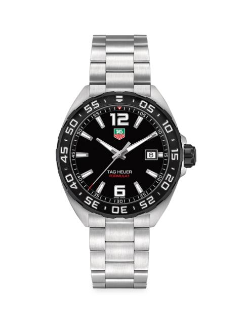 TAG Heuer Women's Formula 1 41MM Stainless Steel Quartz Bracelet Watch