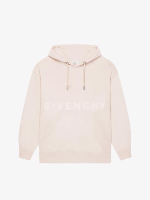 GIVENCHY 4G SLIM FIT HOODIE IN FLEECE