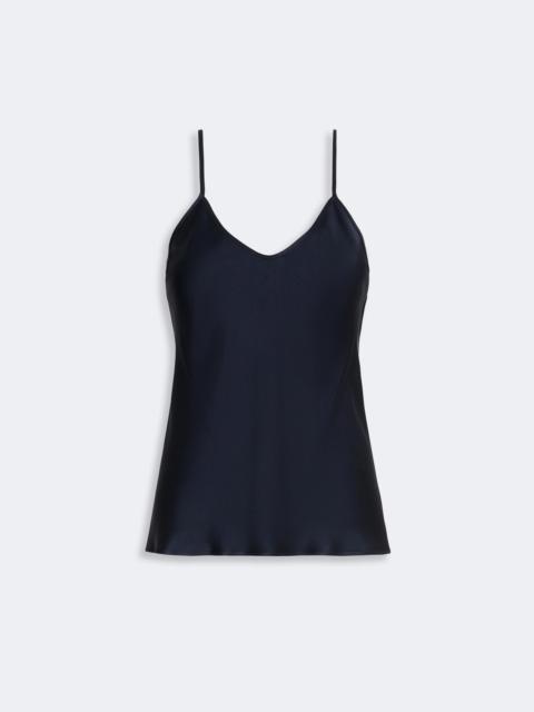 Max Mara COMMA Envers satin camisole top - MIDNIGHTBLUE
