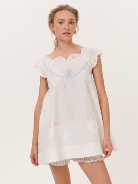 For Love & Lemons Catherine Mini Dress and Bloomer