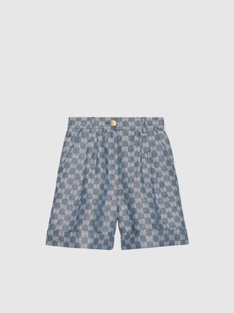 GUCCI GG linen short