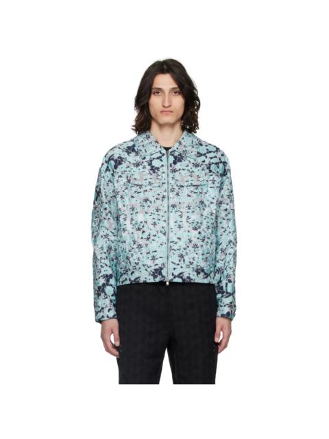 Andersson Bell Blue Fabrian Flower Jacket