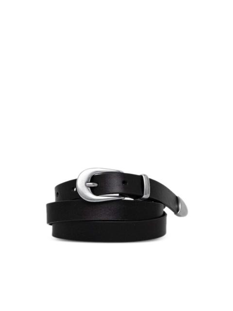 Levi's leather buckle belt