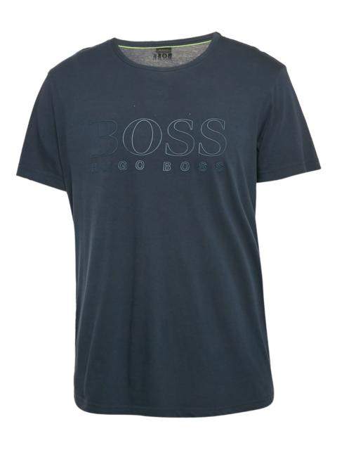 BOSS embroidered-logo cotton T-shirt