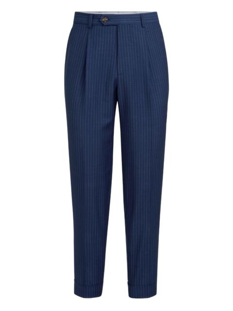 Brunello Cucinelli pinstripe trousers