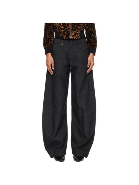 R13 Gray Janine Trousers