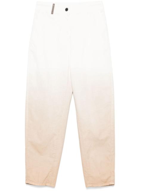 PESERICO Needlecord trousers