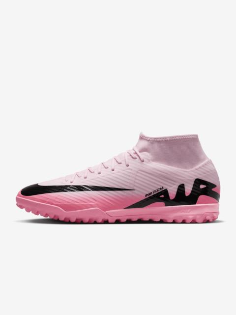 Nike Nike Men's Mercurial Superfly 9 Academy Turf High-Top Soccer Shoes