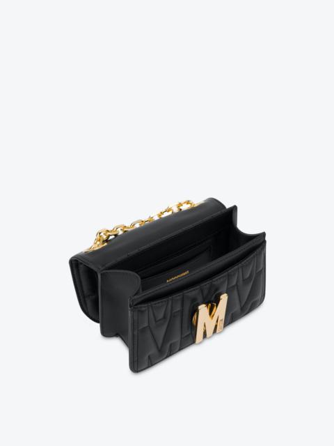 Moschino M QUILTED SHOULDER BAG
