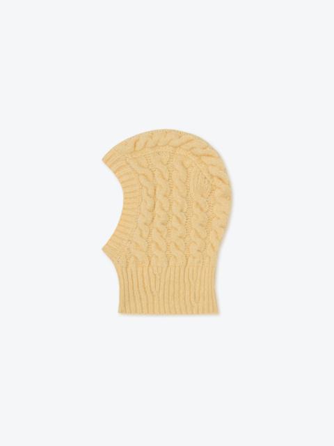 Nanushka FILCO - Cashmere balaclava - Pale yellow