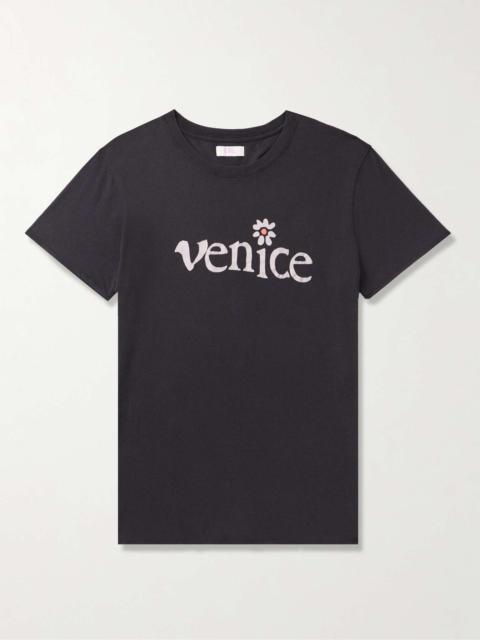 ERL Printed Cotton-Jersey T-Shirt