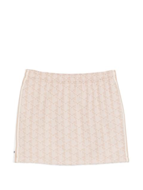 LACOSTE patterned mini skirt