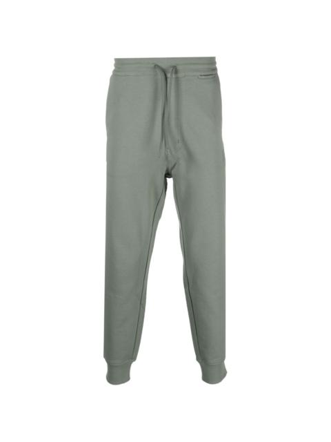 Y-3 logo-patch organic-cotton track pants