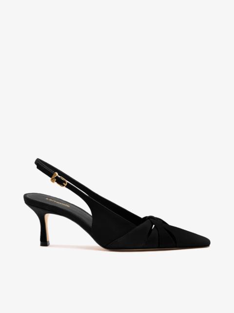 Larroudé Kirstin Pump Black Suede