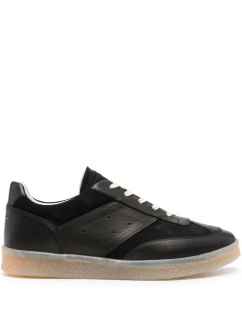 MM6 Maison Margiela lace-up leather sneakers