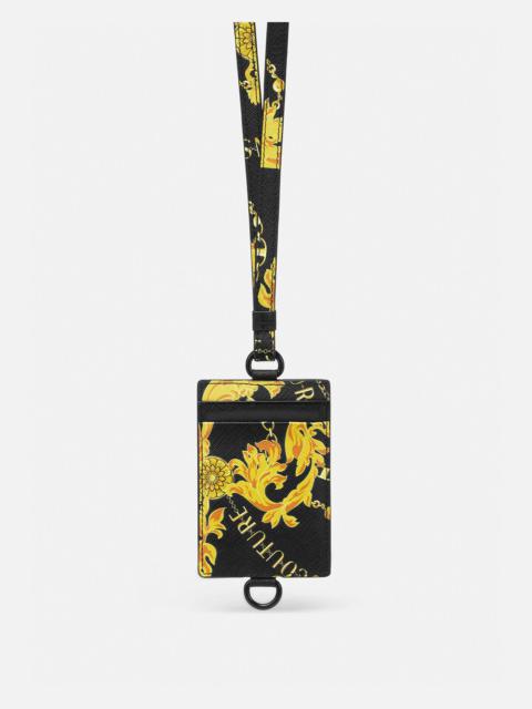 VERSACE JEANS COUTURE Chain Couture Card Holder