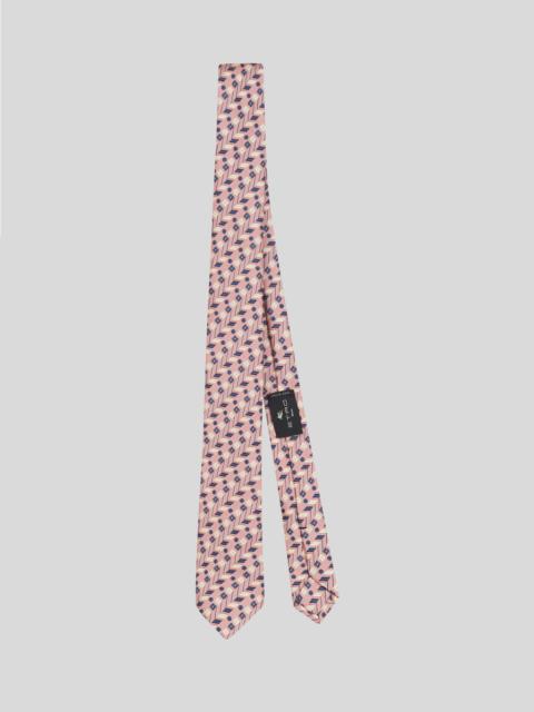 Etro JACQUARD TIE WITH GEOMETRIC PATTERN
