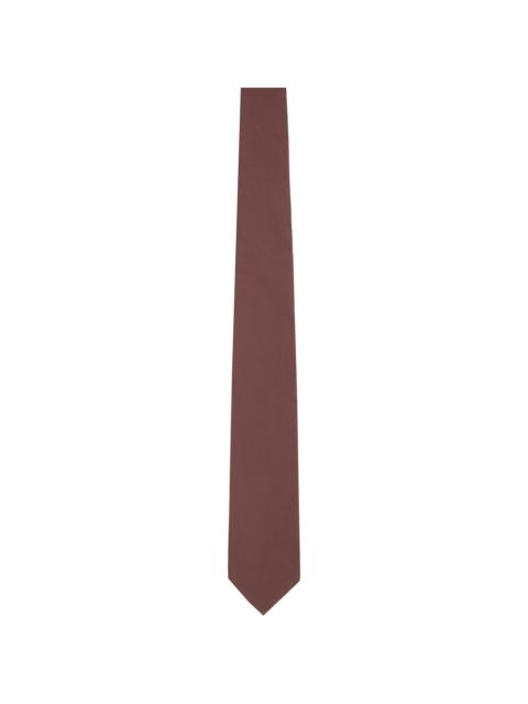 Our Legacy Burgundy Crinkled Tie