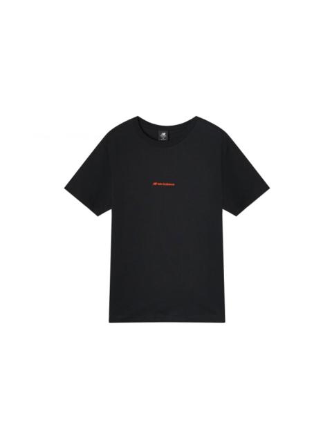 New Balance New Balance Safari Tee 'Black Orange' AMT12356-BK