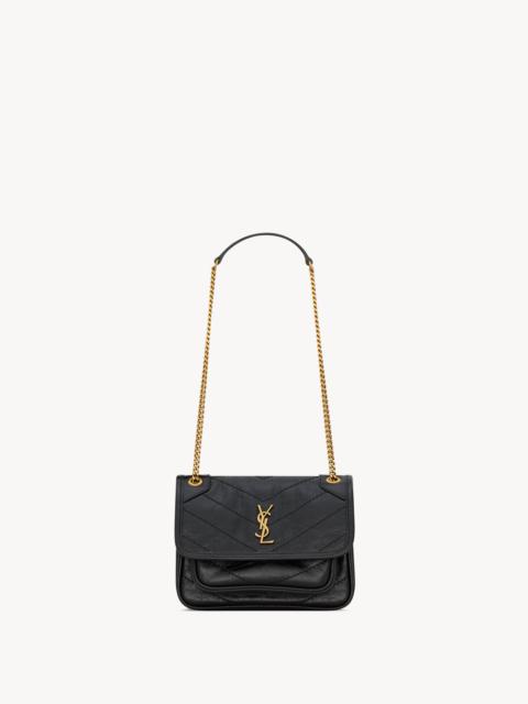 SAINT LAURENT NIKI BABY IN VINTAGE LEATHER