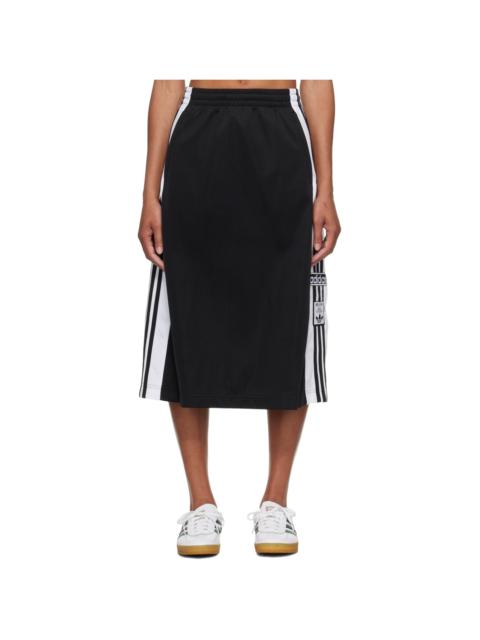 adidas Originals Black Adibreak Midi Skirt