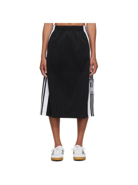 Black Adibreak Midi Skirt