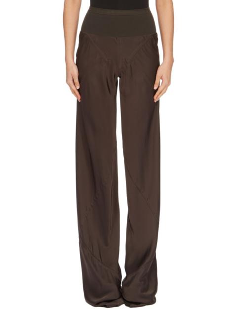 Rick Owens Brown Hollywood Bias Trousers