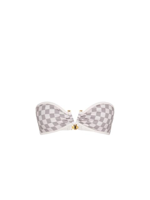 Louis Vuitton Damier Azur Strapless Bikini Top