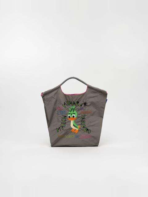 Maison MIHARAYASUHIRO "Ball&Chain x MMY " LEON Embroidery Tote Bag Medium