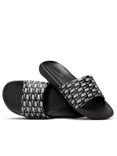 Nike Nike Victori One Slide Print 'Repeat Logo - Black' CN9678-006